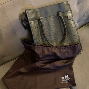 Legacy Ostrich Tote by Coach